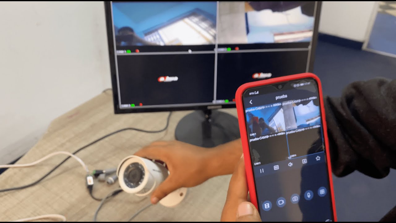 Cómo instalar CÁMARAS y verlo desde el celular 