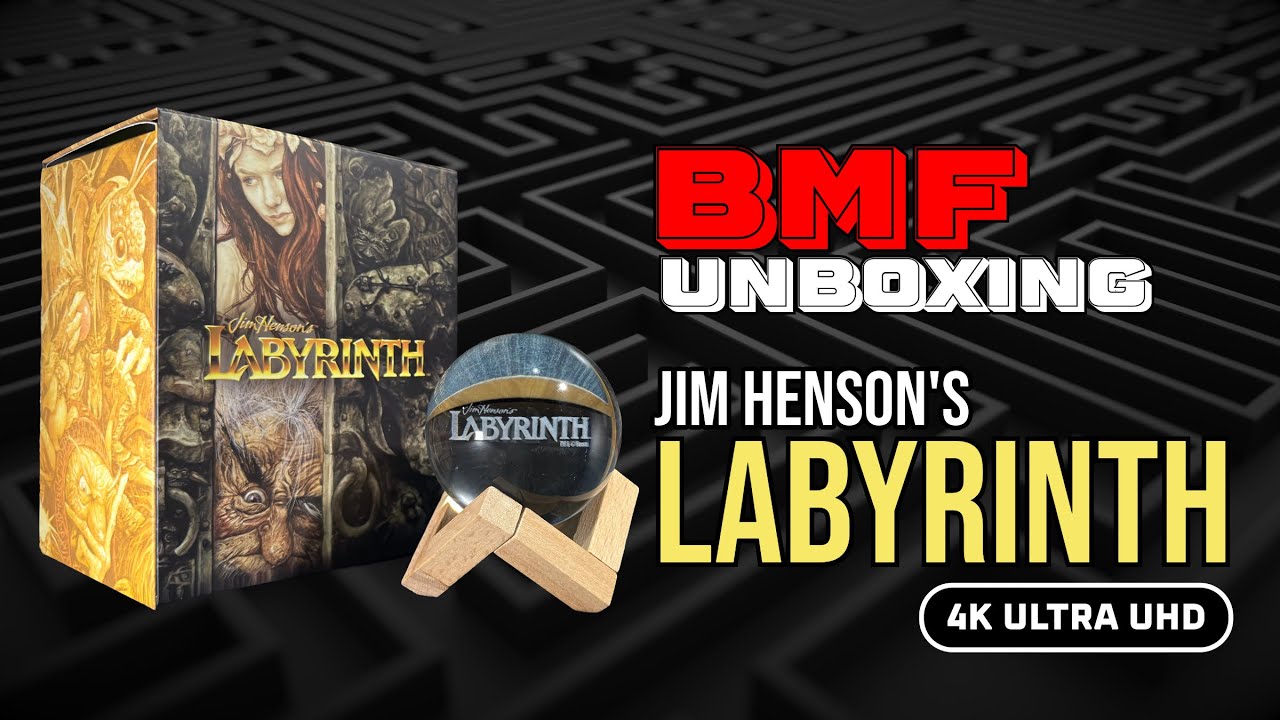 Unboxing Jim Henson’s LABYRINTH Limited Edition 4K Blu-Ray