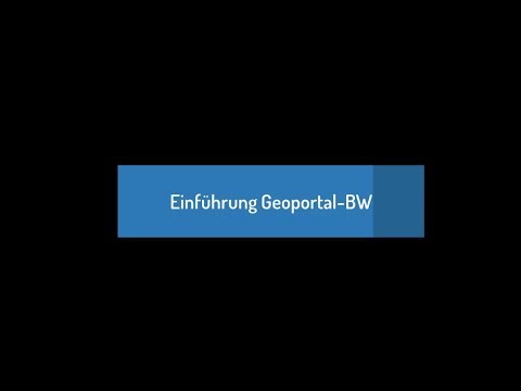 Einführung Geoportal Baden-Württemberg