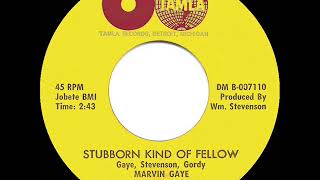 1962 HITS ARCHIVE: Stubborn Kind Of Fellow - Marvin Gaye