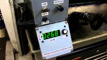 MachTach install on Jet 12 X 36 Lathe