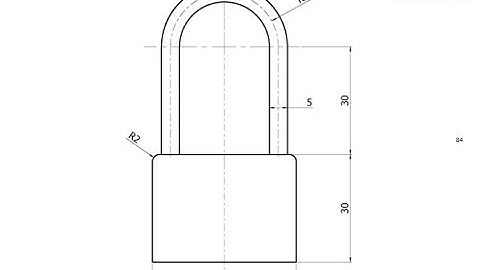 T-Flex CAD 15 2D - Exercise 84