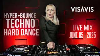 Hyper Techno • Bounce | Hard Dance Live DJ Set | Visavis DJ | Jun 5 2026 #shorts