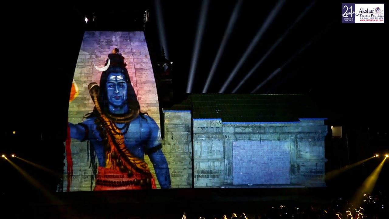 Kedarnath Laser Light Show, Kedarnath Laser Show HD Video, Char Dham Yatra   Adi Anant Shiv