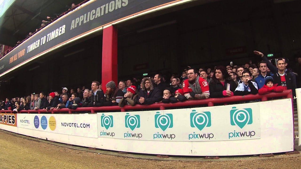 FAN CAM | An Away Day Sing-a-long walsall fc new kit
