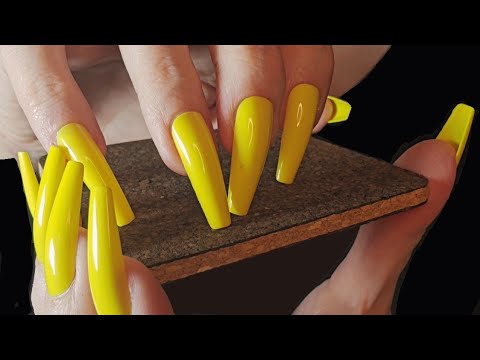 ASMR Aggressive Cork Scratching | No Talking | Long Nails 