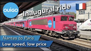 The NEW OUIGO Vitesse Classique - Nantes to Paris for 5€