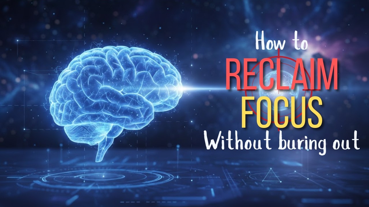 How to Reclaim Focus Without Burning Out - English
