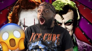 THIS WAS TO CRAZY!!! / First Time Reacting To The Joker vs Pennywise. Epic Rap Battles Of History!!!