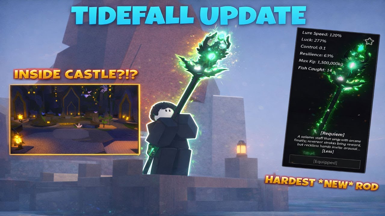 Tidefall Rods OBTAINING THE REQUIEM ROD *PAINFUL*… and the NEW CASTLE (Fisch Tidefall ...
