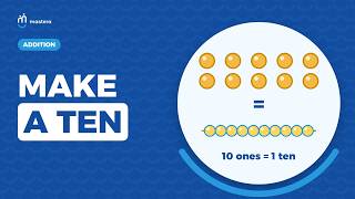 Information Addition with Regrouping Made Easy | Make a Ten! | Math for Kids Update