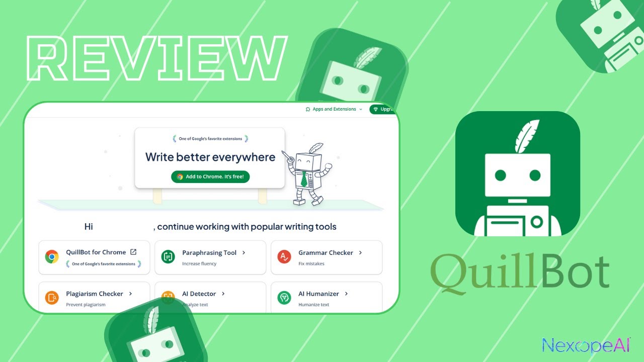 QuillBot.ai Review ✍️ | Rewrite, Summarize & Improve Your Writing with AI