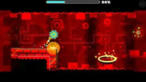 Geometry dash [Unarmed] By RadiationV2 (Hard 4 stars) (all coins)