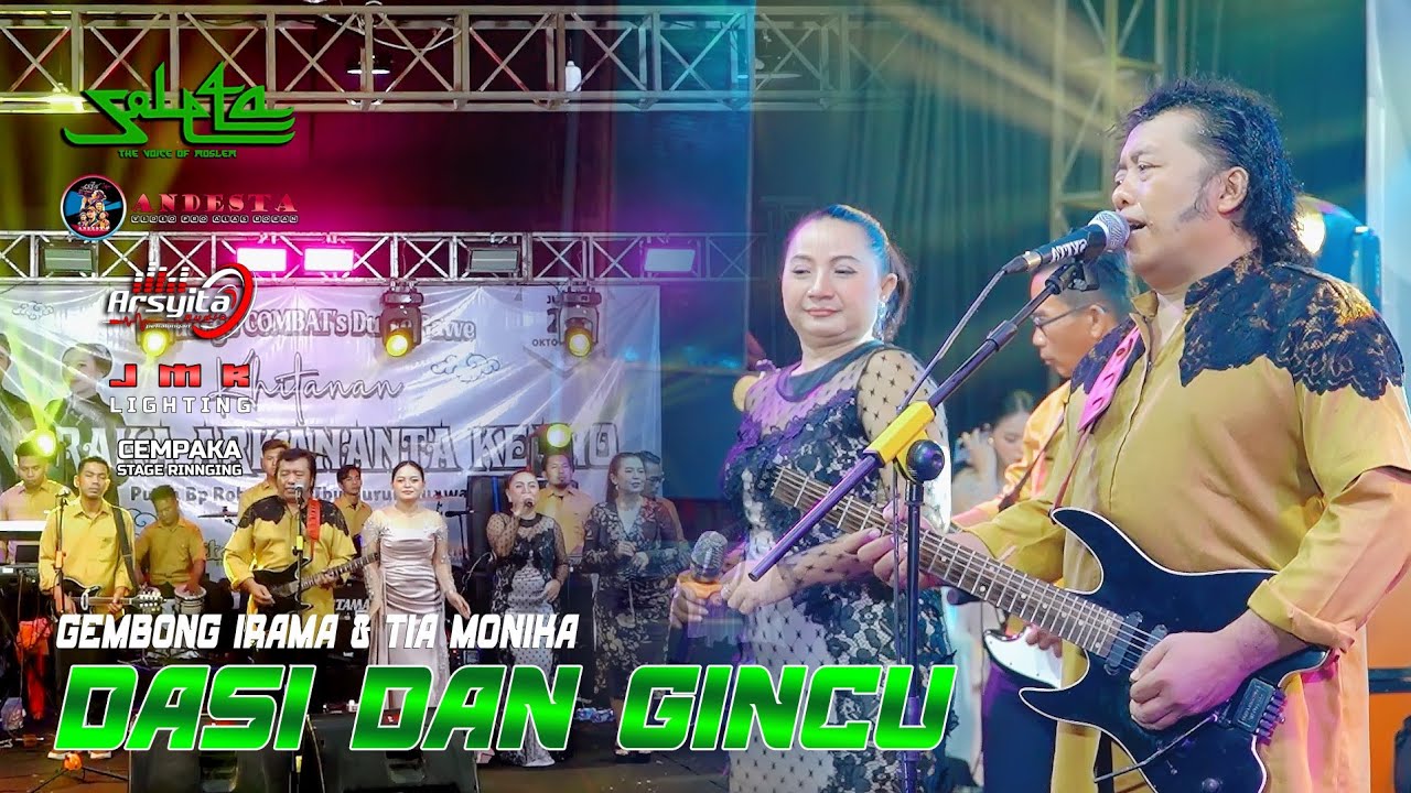 DASI DAN GINCU ~ GEMBONG IRAMA ft TIA MONIKA ~ SOLETA GROUP LIVE KANG MADEX DUWE GAWE