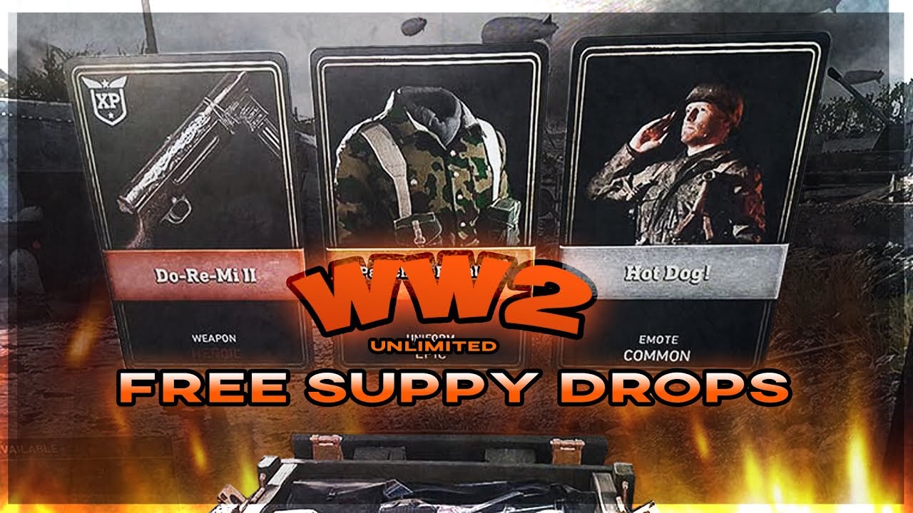 EASY UNLIMITED SUPPLY DROP GLITCH l COD WW2 YouTube
