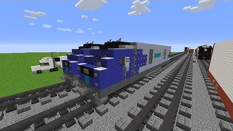 Minecraft Siemens Charger SC-44 Diesel Locomotive Tutorial