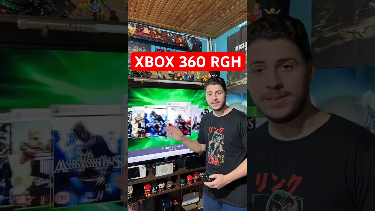 Xbox 360 RGH em 2025 Vale apena ?