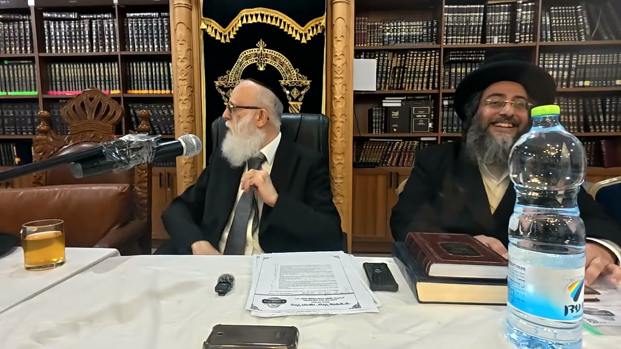 שיעור מיוחד מפי ראש בית ההוראה 'אפיקי מים' מורינו הרב משה פנירי שליט