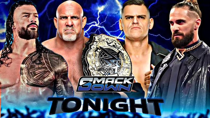 Roman Reigns & Goldberg vs. Gunther & Seth Rollins Full Match: WWE SmackDown 2025