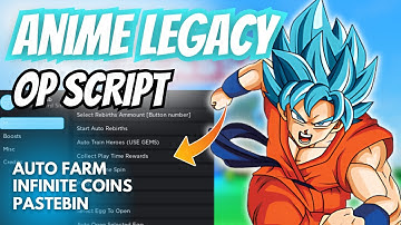 [🌟 NEW] Anime Legacy Script | INFINITE COINS 💰, AUTOFARM 🌾, SPEED ⚡ & MORE! *PASTEBIN*