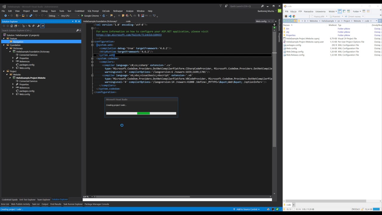 How to create a Sitecore Helix solution from scratch