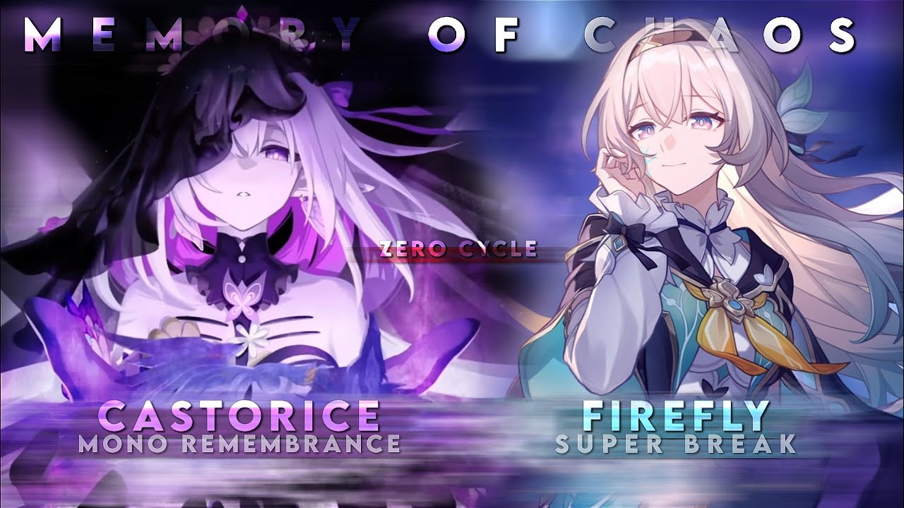 New MoC 3 8 | Castorice & Firefly 0 cycle - Honkai star rail