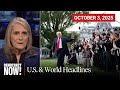 Top U.S. &amp; World Headlines — October 3, 2025