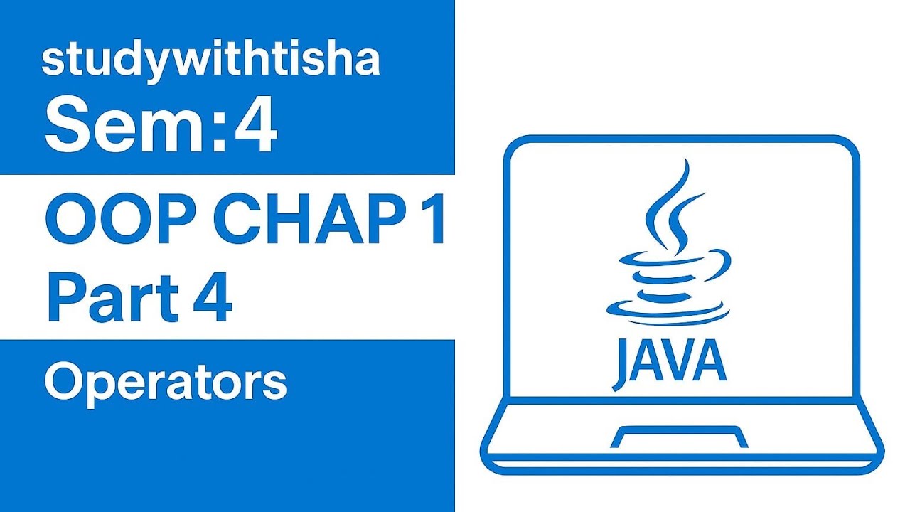 Oop chap 1 part 4 - YouTube