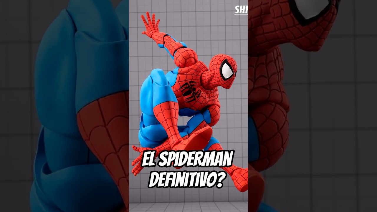 El nuevo Spiderman Gamer Verse de Sh Figuarts #spiderman #marvelvscapcom #shfiguarts #toys #figure