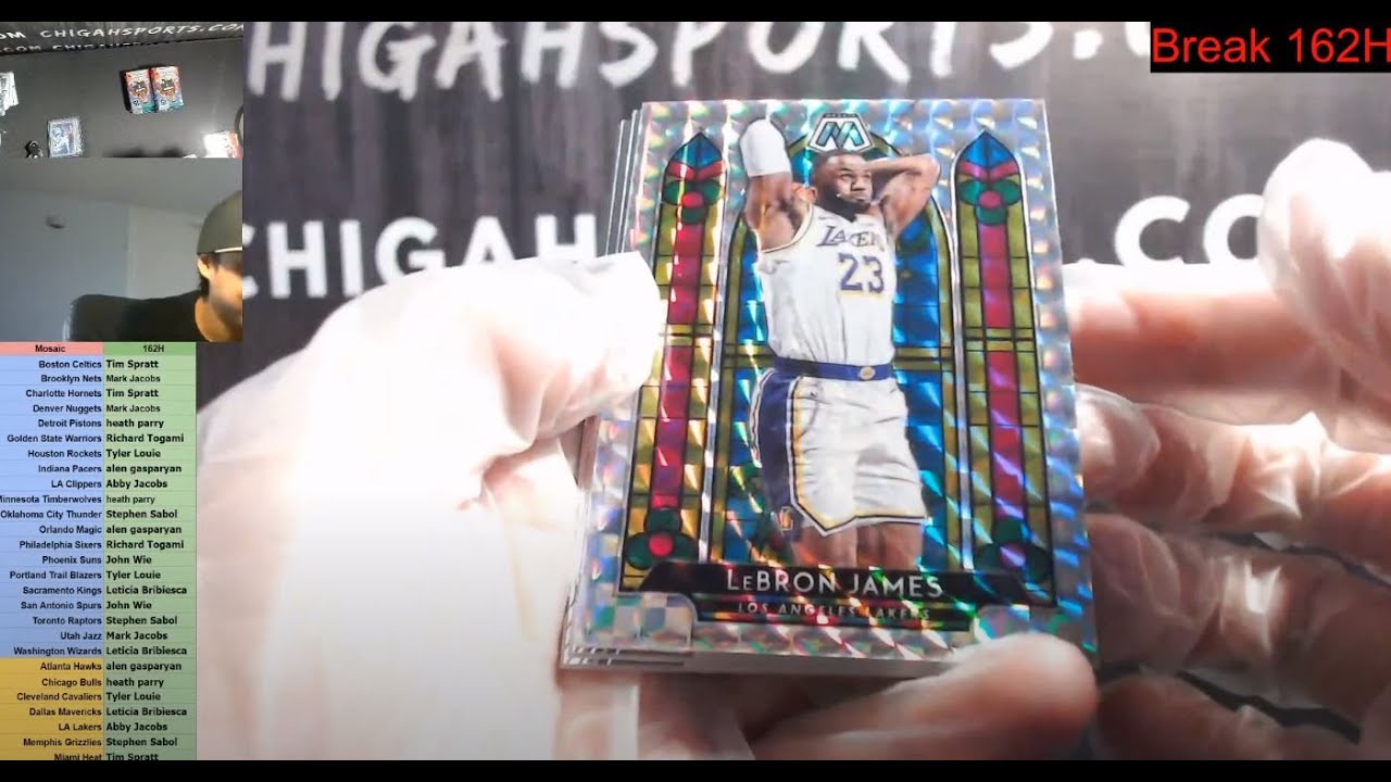 Break 160, 161, 161H163H. Prizm Retail, Mosaic Hobby / FB, Optic Tmall