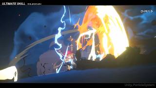 Unity Game Effect Reel | The Play of Genesis Mobile: Asura Project | 유니티 이펙트 작업모음