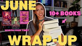 Everything I Read in June| Honest Book Reviews & July TBR
