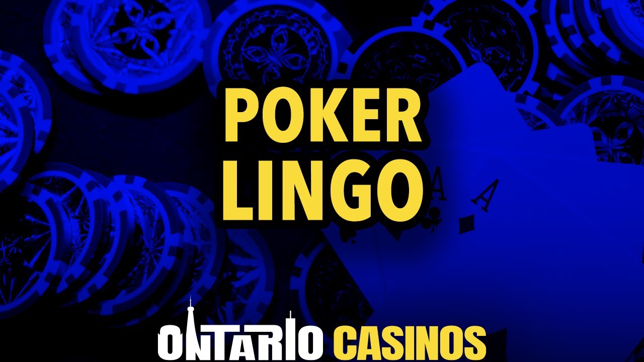 Basic Poker School Understanding the Lingo (Episode 5) YouTube