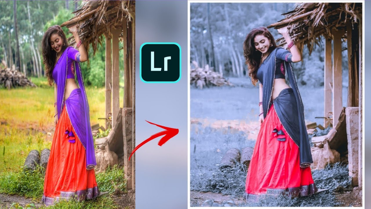 New Gold silver moody preset/ Lighroom mobile preset - dark preset Download Preset