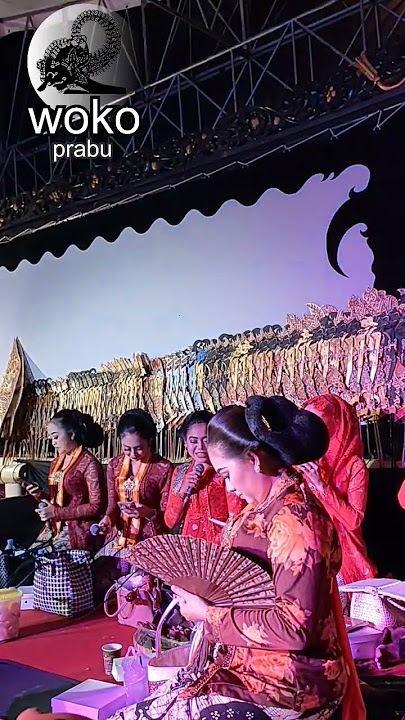 SIMPINGAN SINDEN CANTIK DIANTARA WAYANG SLENK GRUP #wayangkulit #art #wayang #wayangjawa #shorts