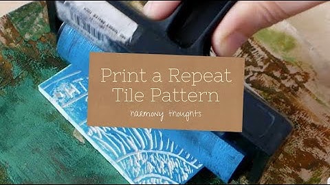 Print a Repeat Tile Pattern