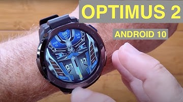 KOSPET OPTIMUS 2 Flagship Android 10 13MP Camera SpO2 Reading New Tech Smartwatch: Unbox & 1st Look