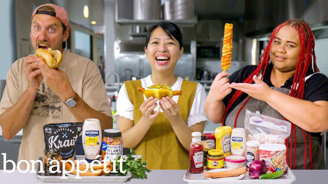 6 Pro Chefs Make Their Ultimate Hot Dog   Test Kitchen Talks   Bon Apptit