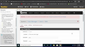 5.1.8 Configure Network Security Appliance Access : TestOut