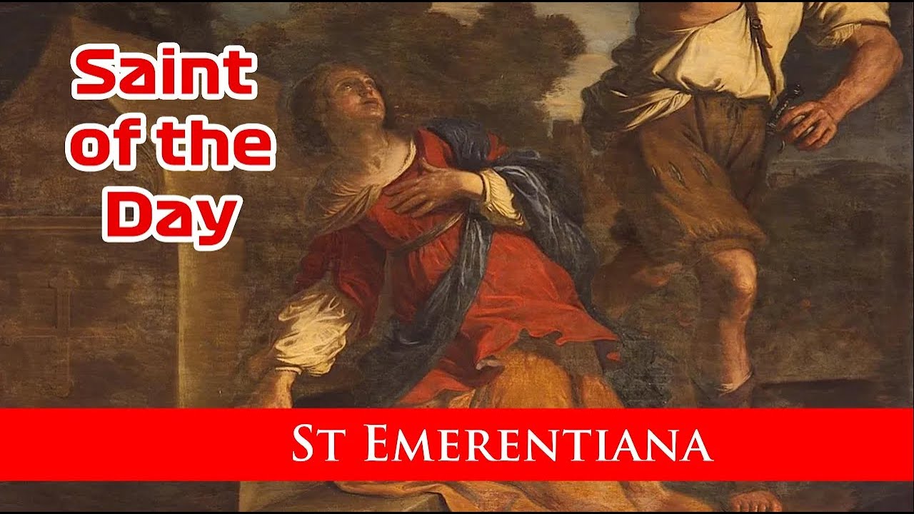 St Emerentiana - Saint of the Day with Fr Lindsay - 23 January 2026