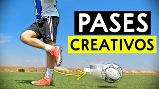 PASES CREATIVOS para DESTACAR en tus PARTIDOS ⚽💫 Técnicas de futbolistas profesionales | Tutoriales