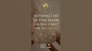 💫Workbook Lesson 1: Nothing I see in this room  means anything.💫 #acim #acourseinmiracles #lesson