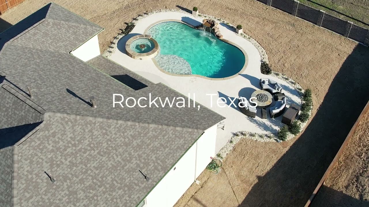 Custom Pool Construction Process Rockwall TX