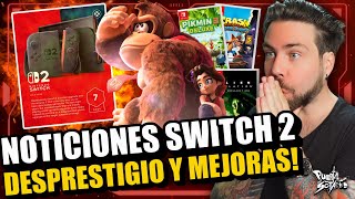 🔥GRANDES NOTICIAS Nintendo Switch 2! El DESPRECIO de IGN, Juegos MEJORADOS, DK en Español y RÉCORDS!