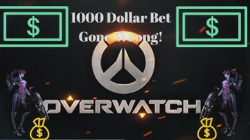 Overwatch $1000 Dollar Bet Widowmaker 1v1 Gone Wrong