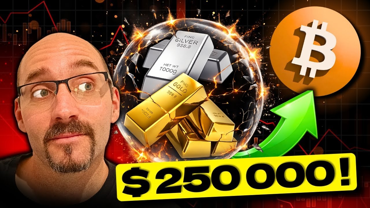 L'Or et l'Argent crash ! Ce signal que Bitcoin attendait !