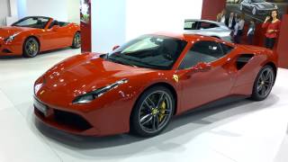 FERRARI 488 GTB EN AUTOMOBILE BARCELONA 2017