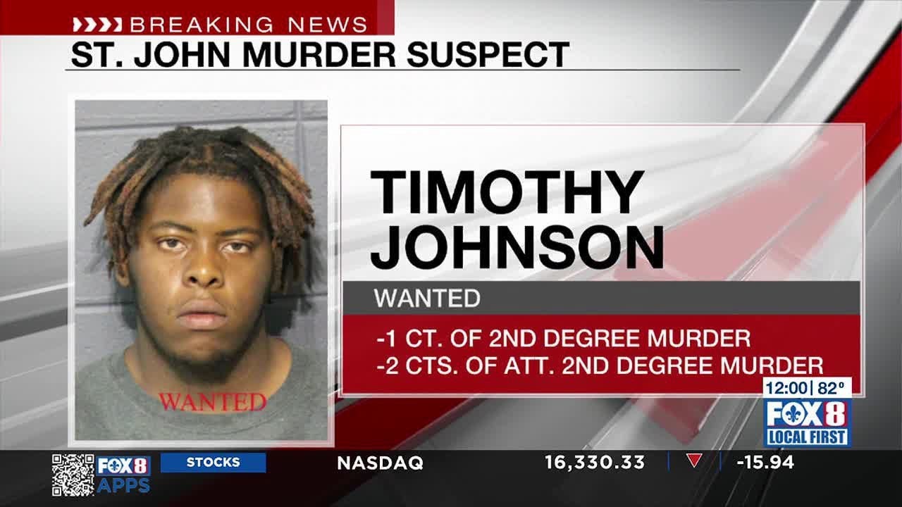 Murder suspect sought in double shooting in Garyville