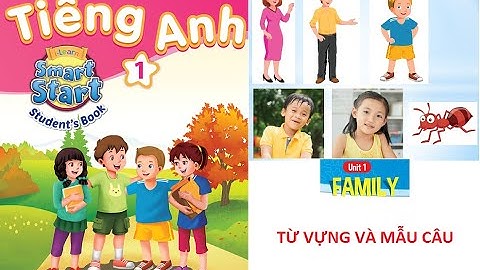 [TIẾNG ANH LỚP 1 - TỪ VỰNG VÀ MẪU CÂU] Unit 1: Family  | I-Learn Smart Started 1