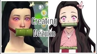 Demon Slayer Nezuko Kamado CAS (TheSims4)   4K